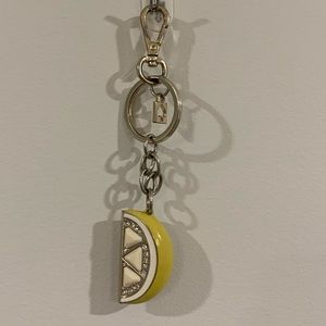 Kate Spade Lemon Slice Keychain